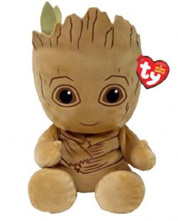 PELUCHE TY MARVEL SOFT- GROOT MÉDIUM 13